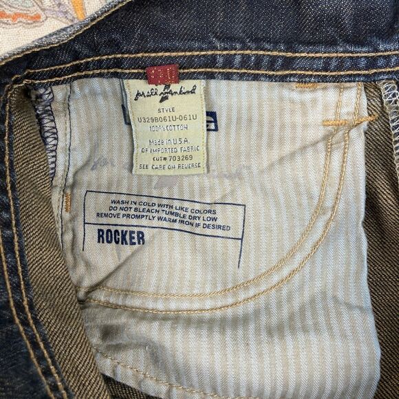 7 For All Mankind Rocker Women's Distressed Denim Mini Skirt Size 25 - Picture 9 of 10